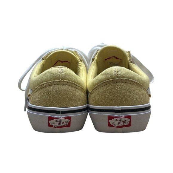 Vans Old Skool Yellow Canvas & Suede Pro Ultracush HD Skateboard Sneakers Size 8 - Picture 4 of 11